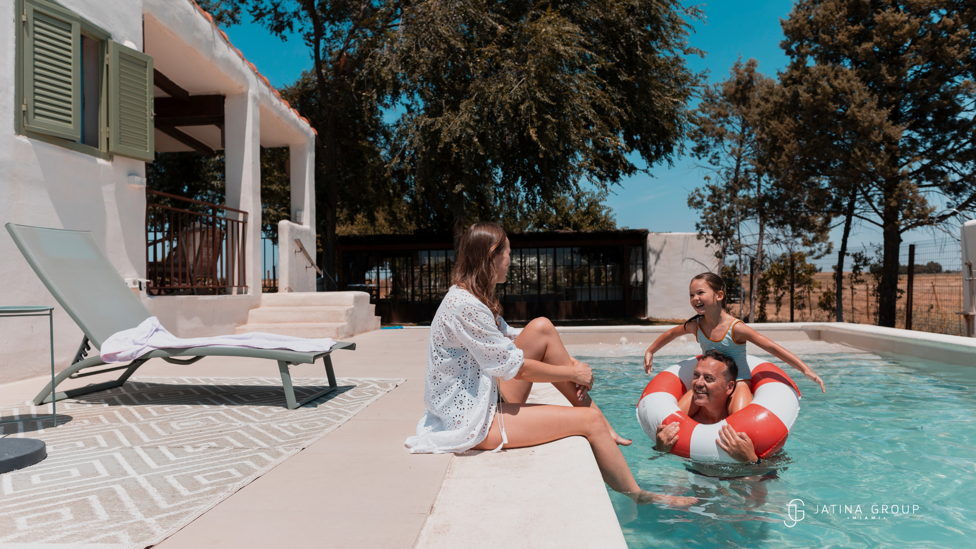 Miami Vs Europe Villa Summer Weather Pool Family