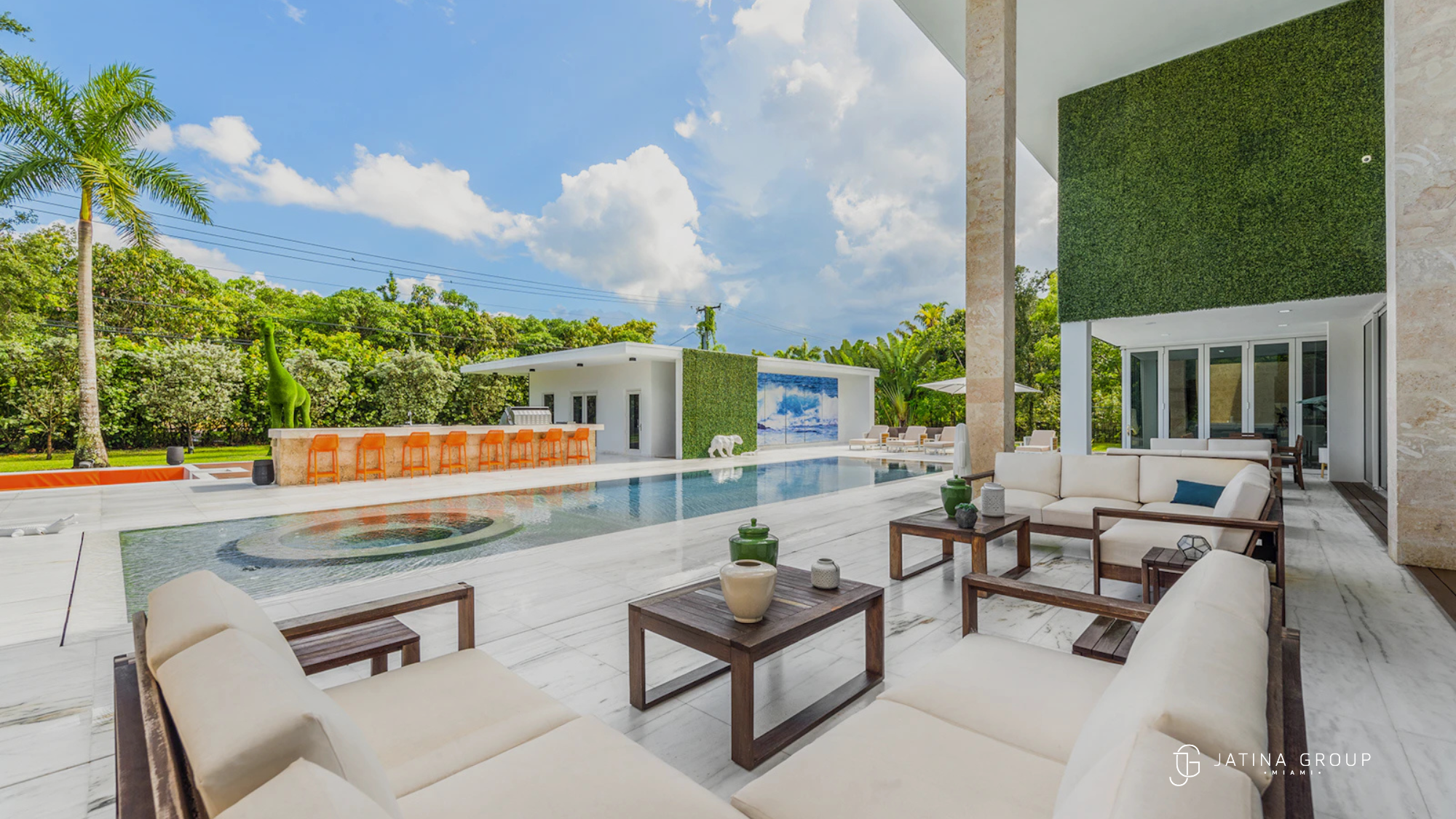 Luxury Villa Biscayne Bay Golden Hour