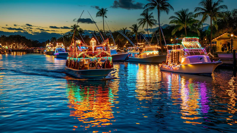 Miami Christmas Boat Parade