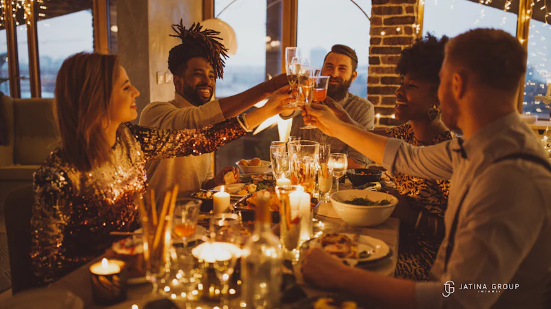 Miami Villa Dinner Party