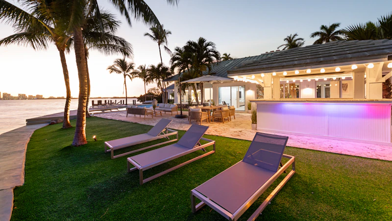 Private Villa Poolside Dining