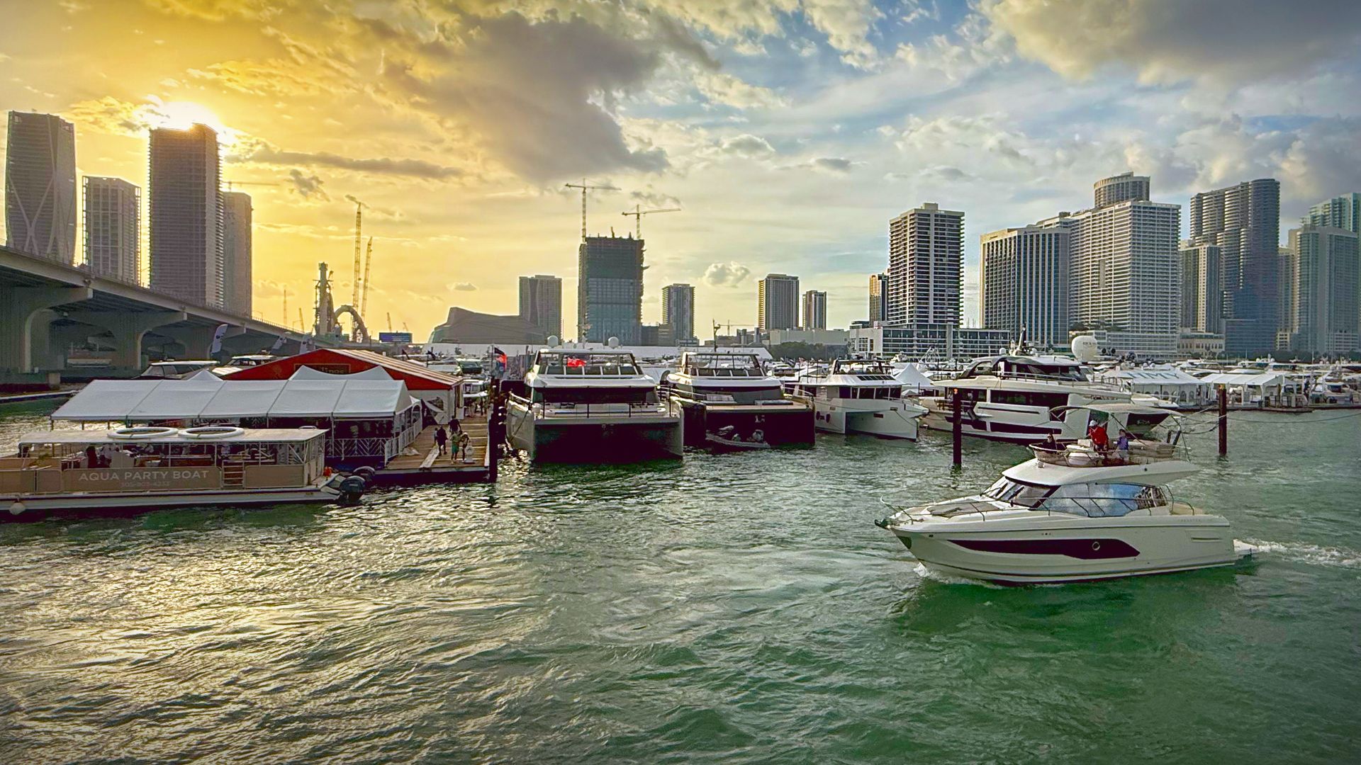Miami Yacht Week Sunset Harbor