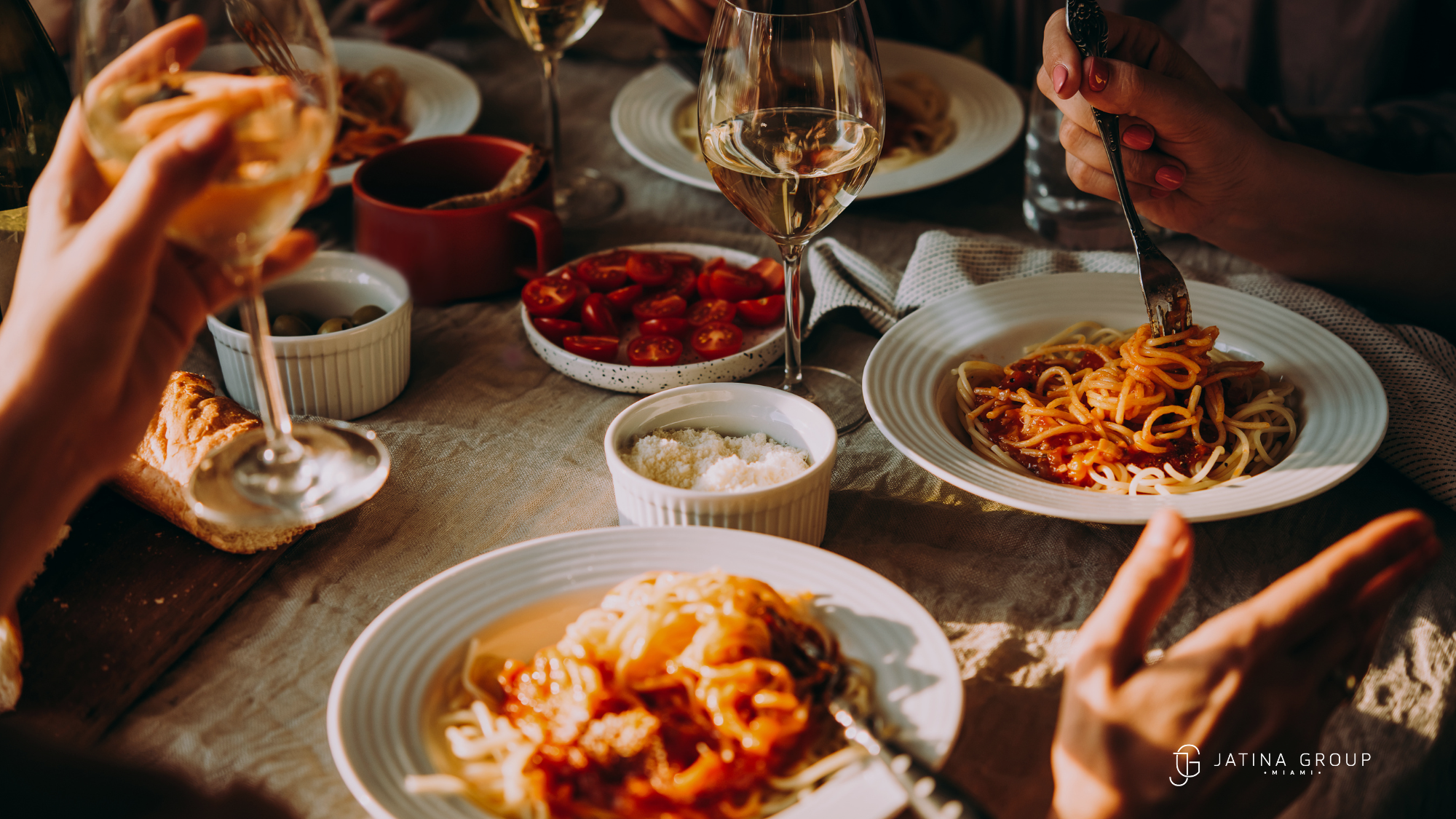 Private Wine Dinner Miami Themed Italian Wines Villa