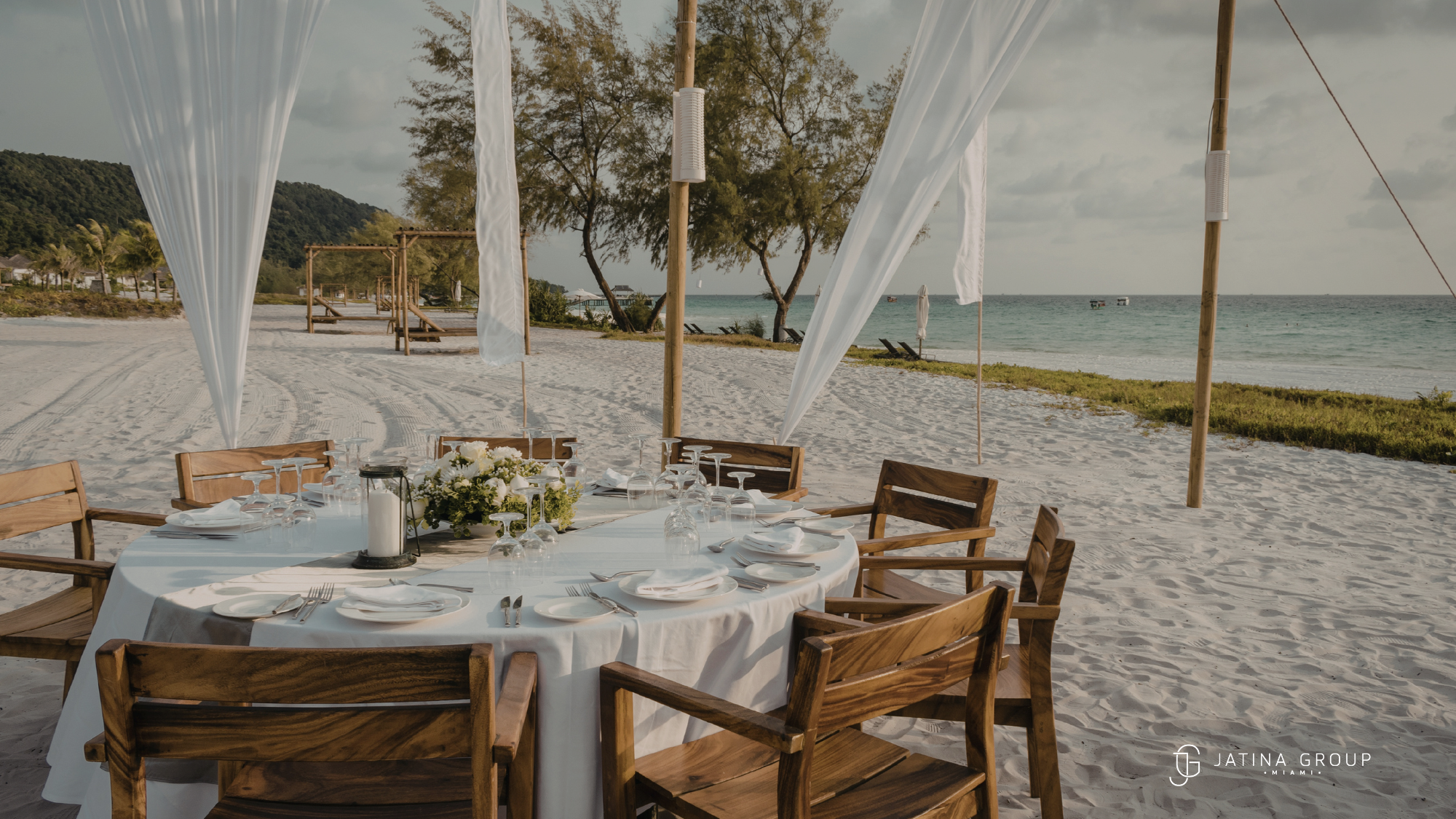 Miami Waterfront Fine Dining Evening