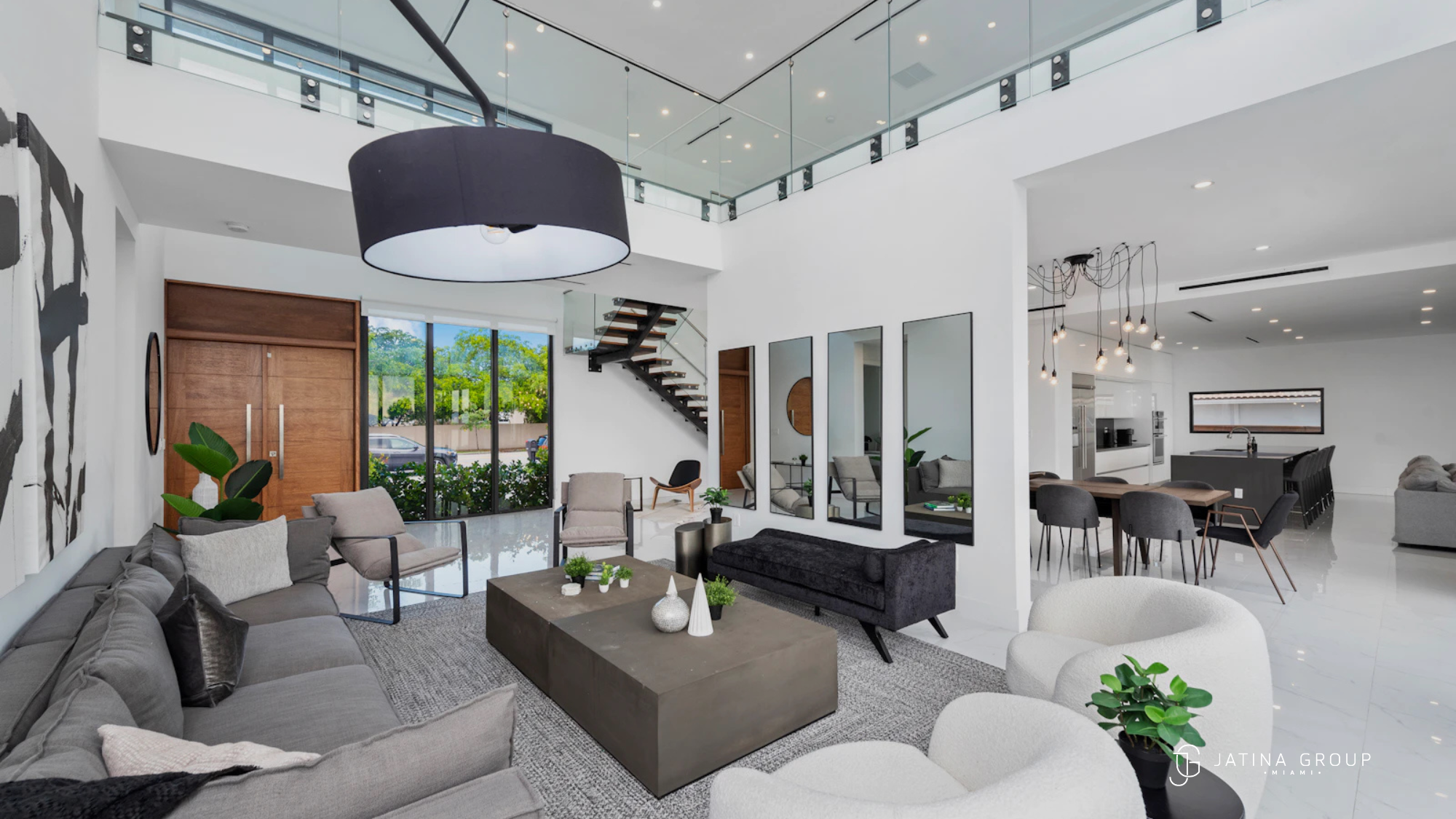 Natural Design Villa Interior Miami