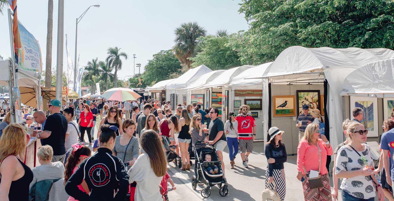 Coconut Grove Art Festival Popup