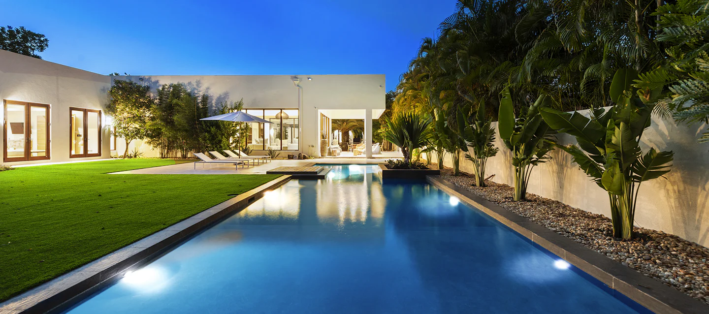 Villa Maroc luxury rental in Miami Shores