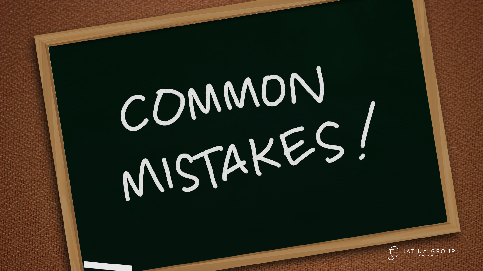 Common Mistakes Villa Booking
