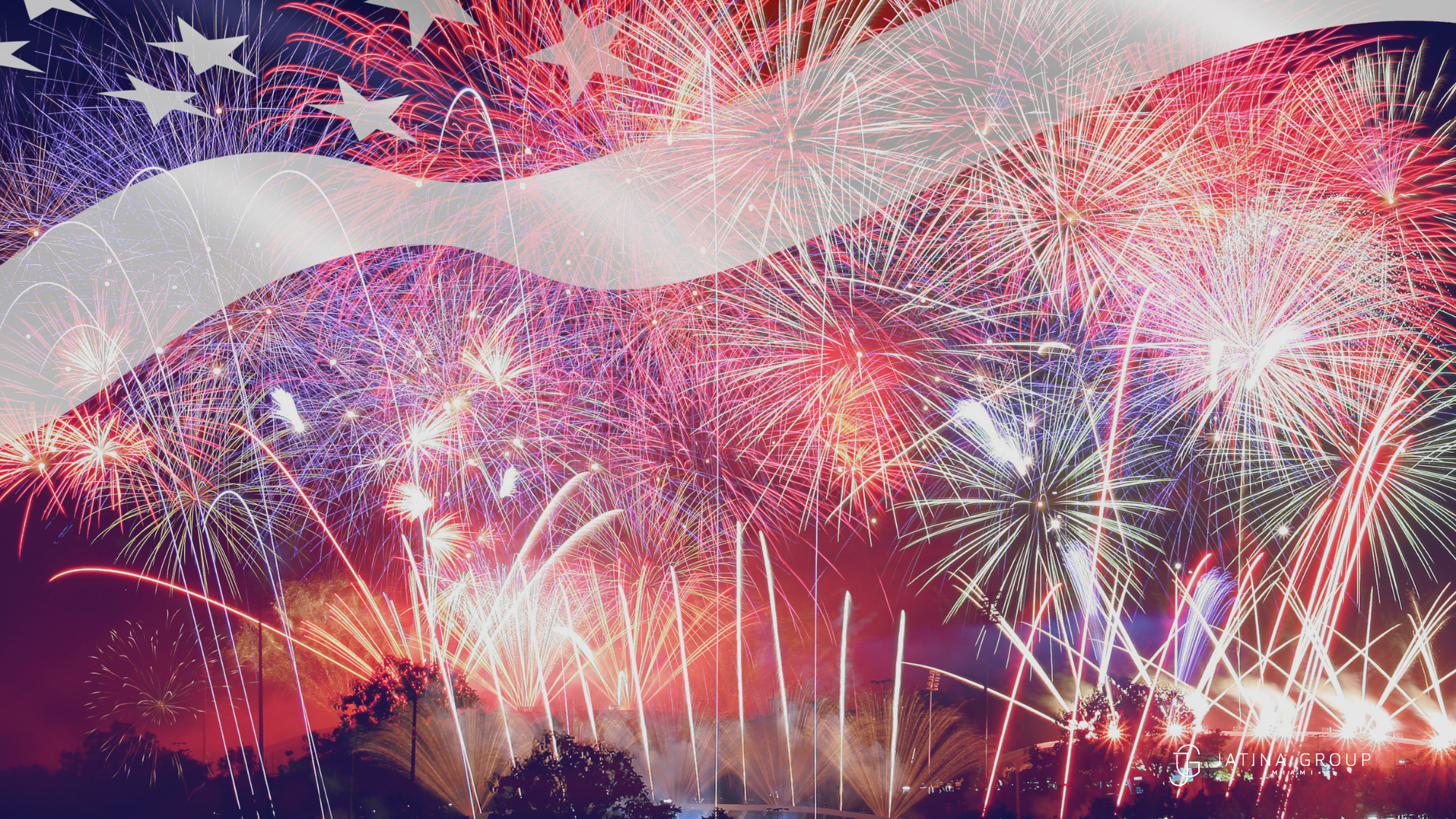 July 4th Miami Fireworks Villa