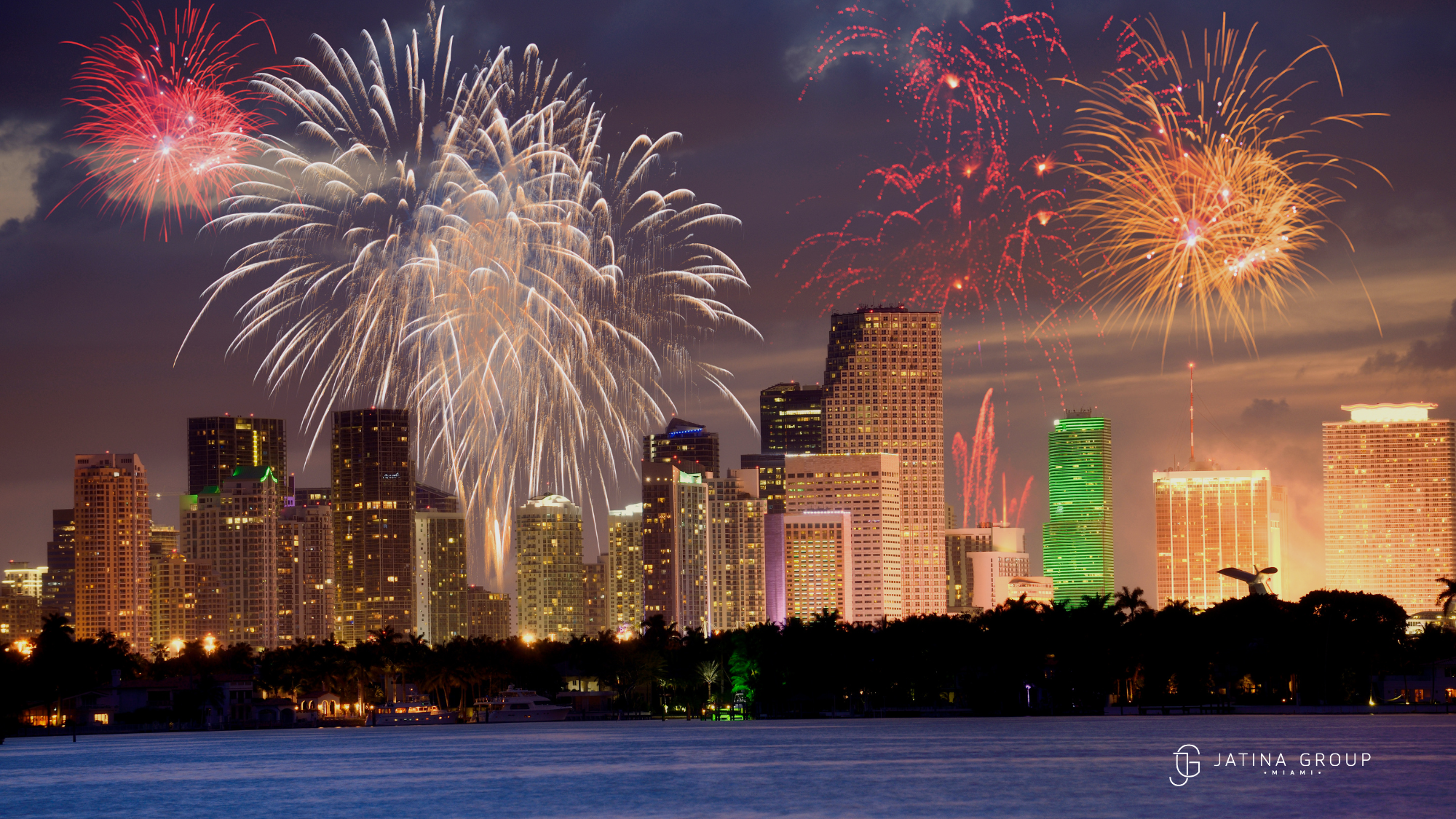 Miami New Year Fireworks
