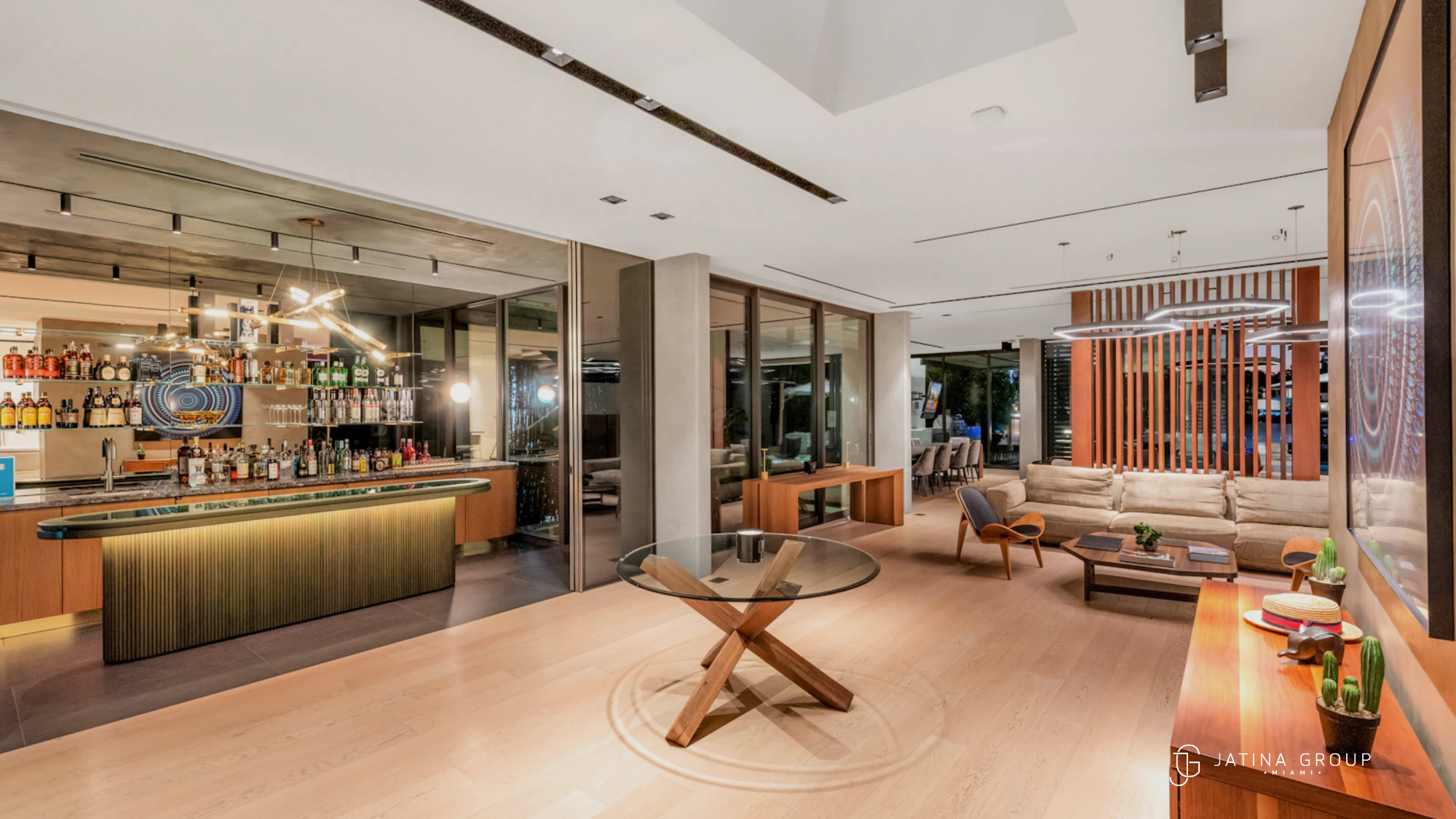 Luxury Villa Interior Landmark View