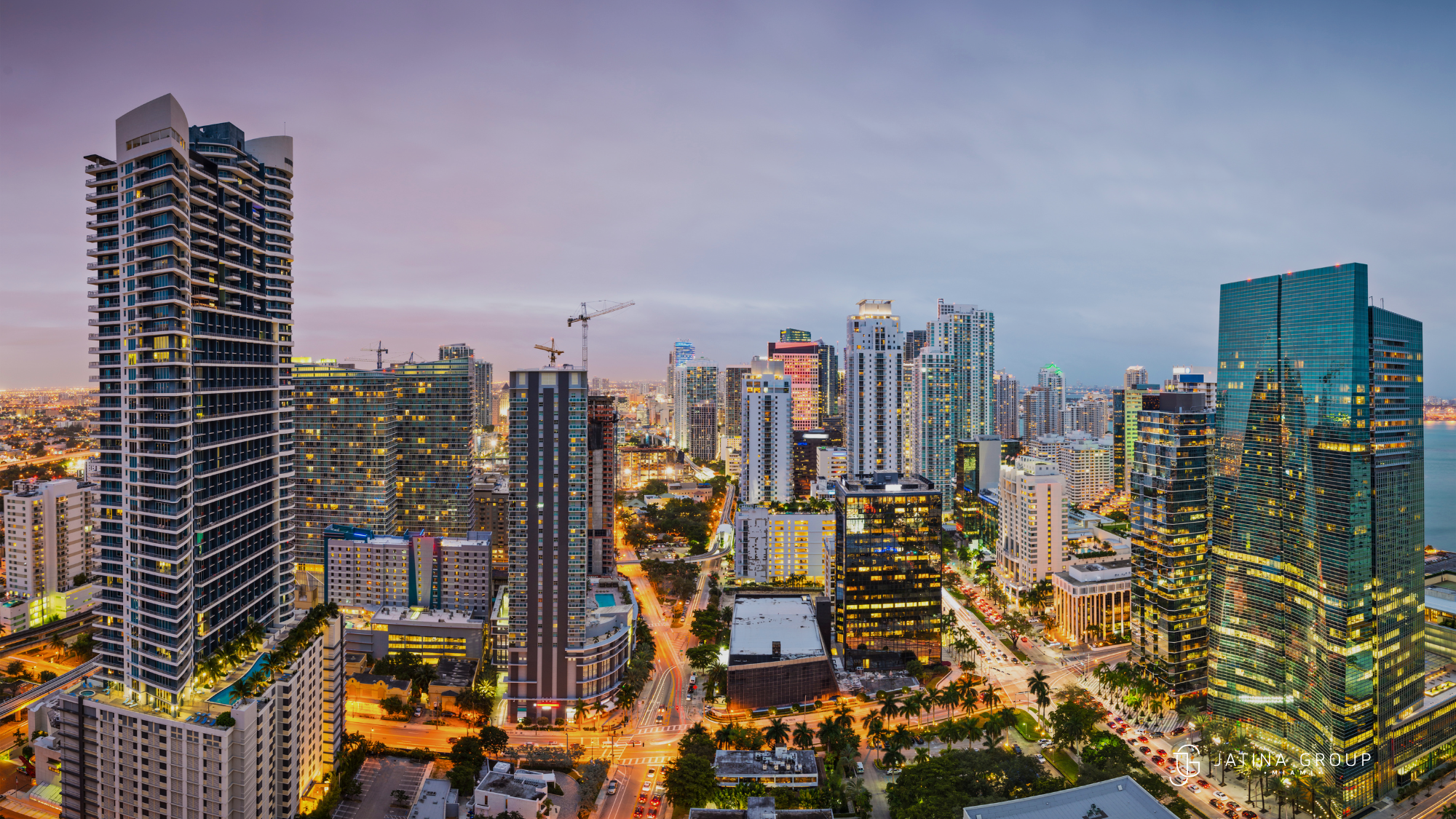 Miami Beach Villas Christmas Aerial