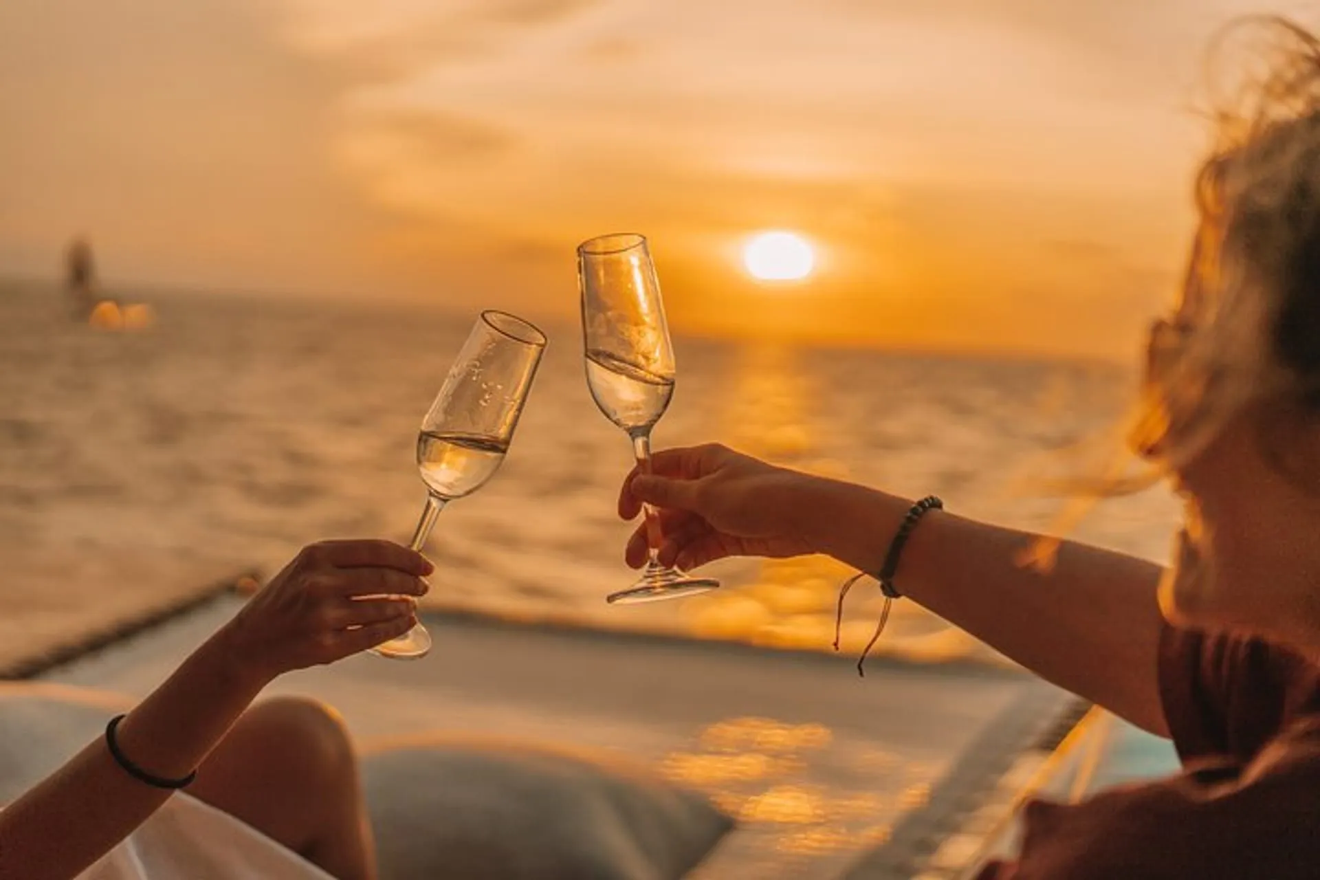 Sunset Proposal Private Yacht