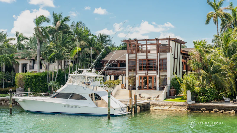 Miami Villa Private Dock
