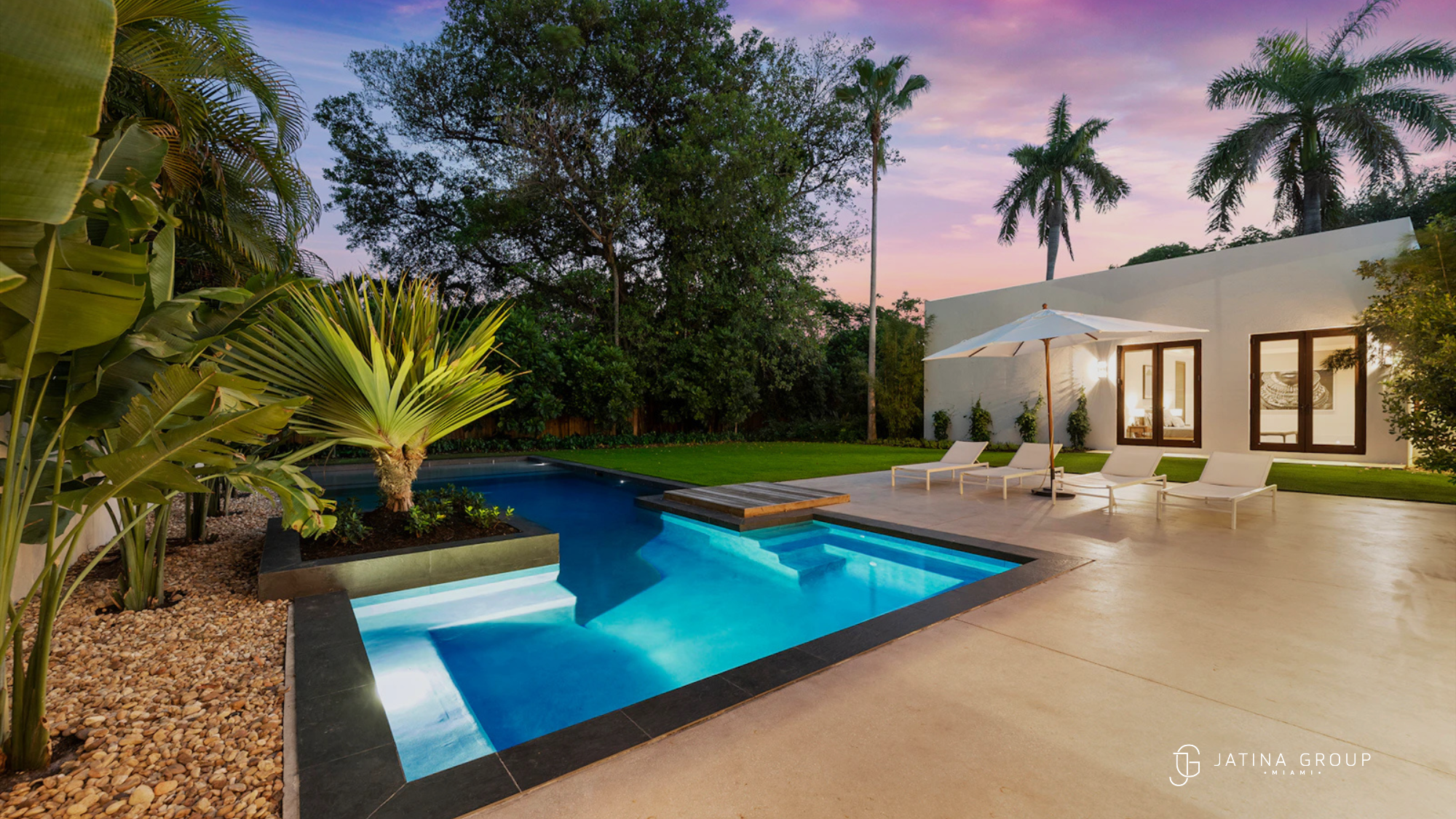Miami Luxury Villa Pool