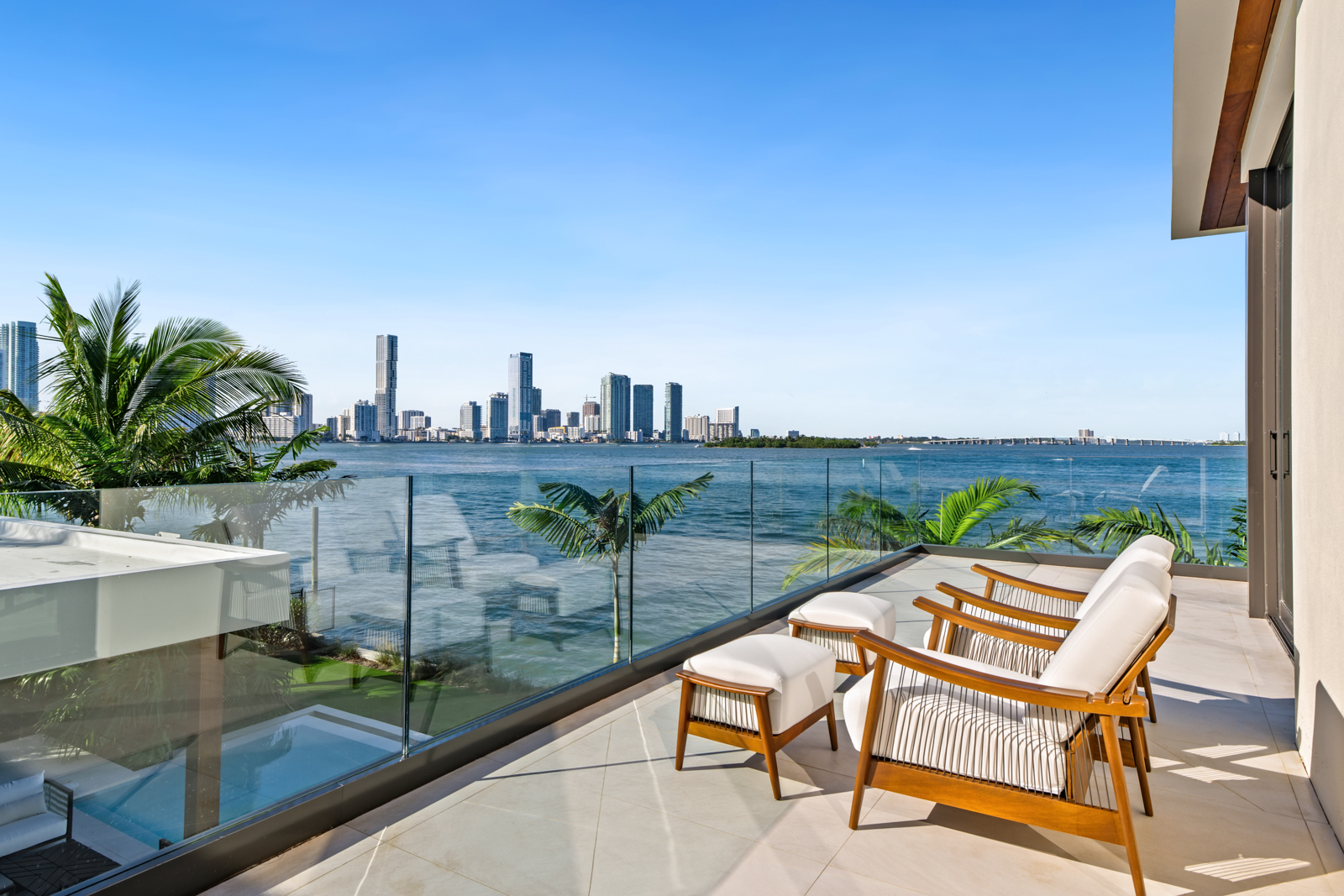 Outdoor Terrace Relaxation Miami