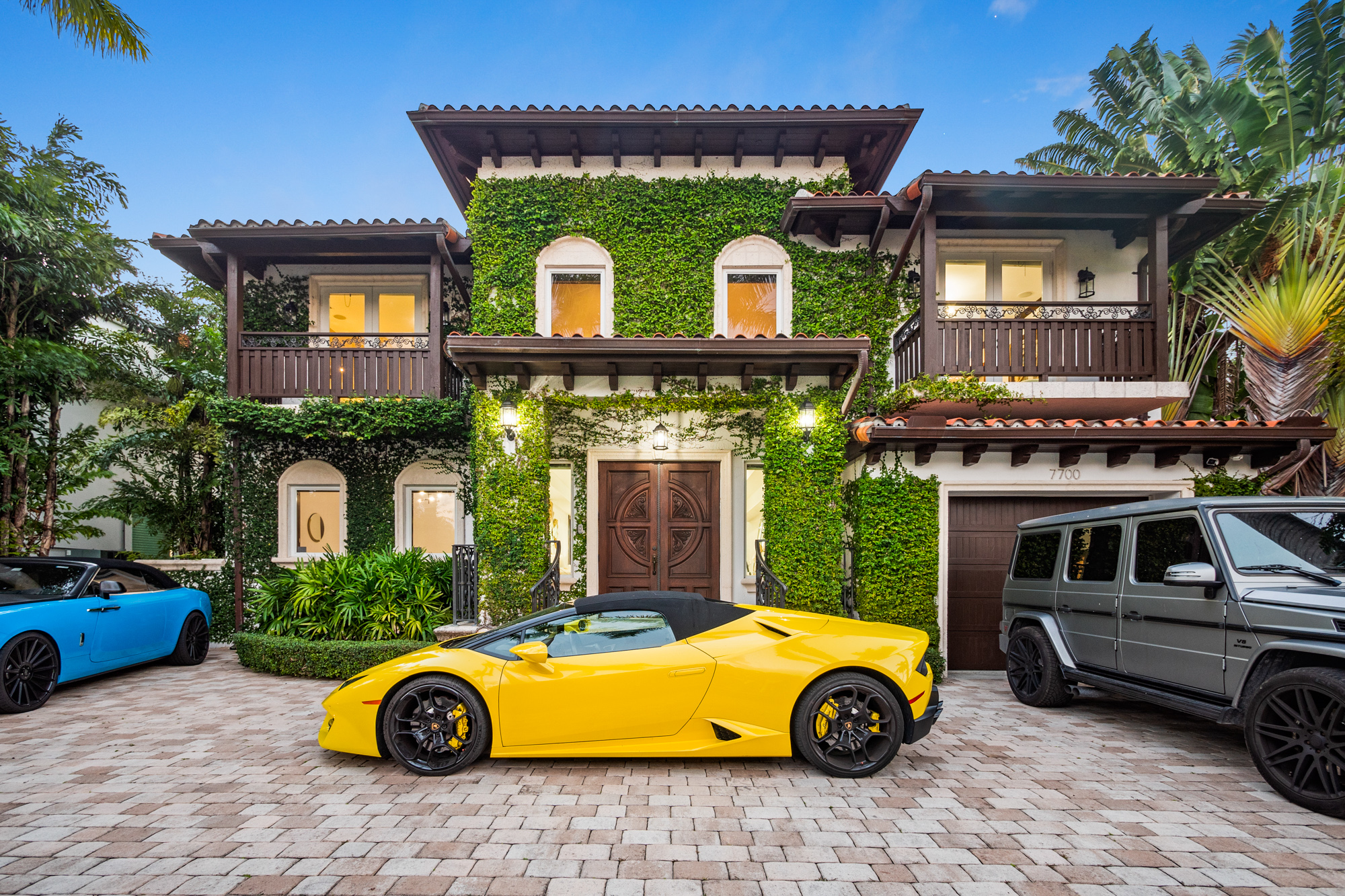 Secure Villa Entrance Miami