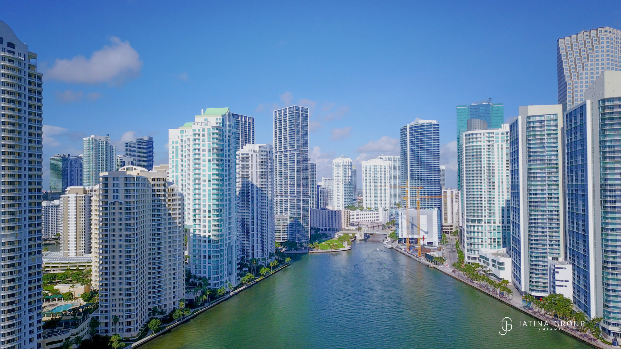Aerial Miami Luxury Homes