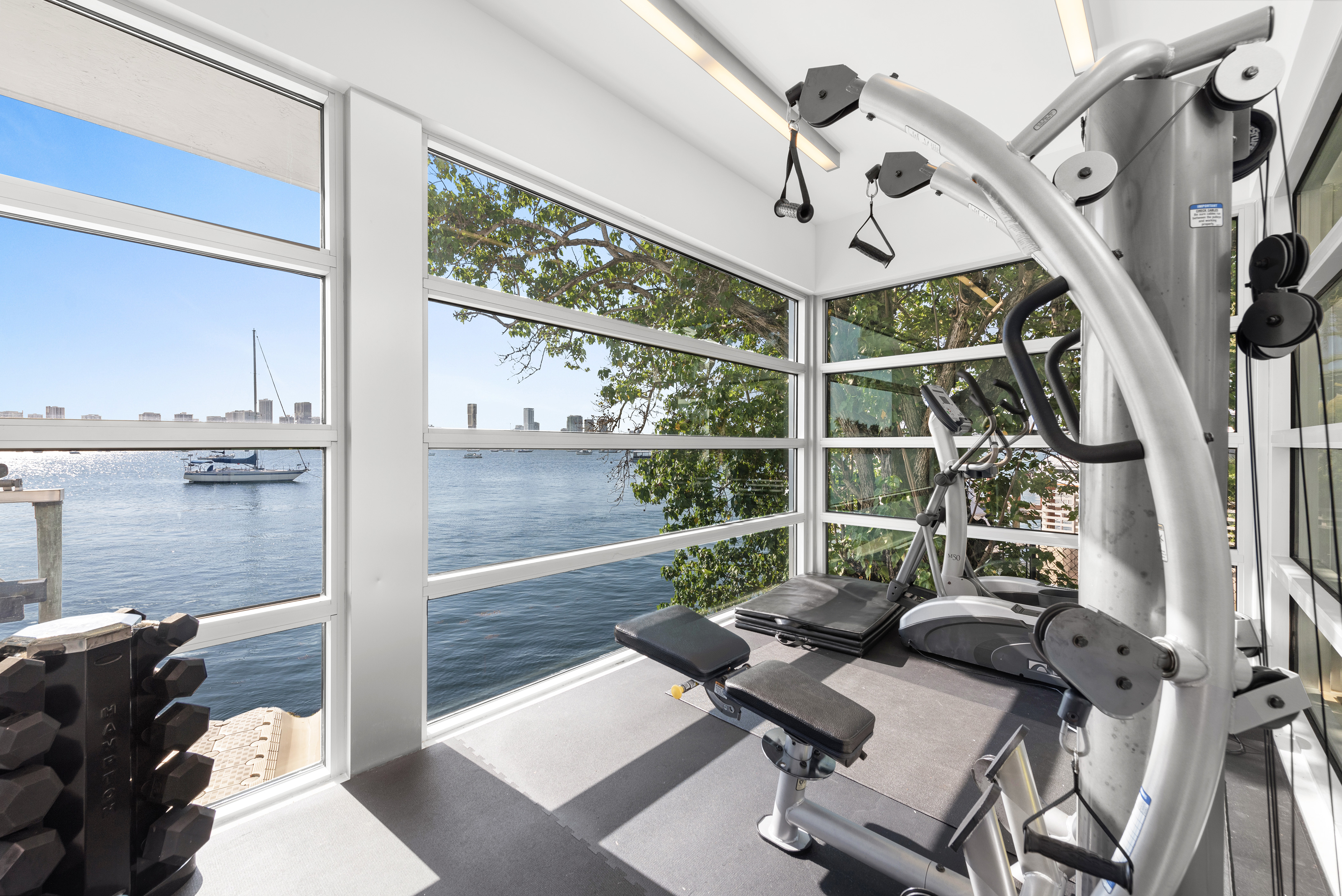 Miami Villa Gym Palm View