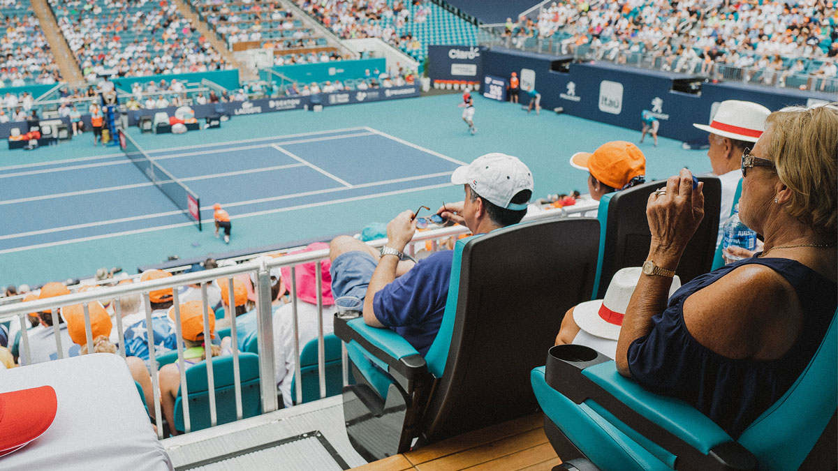 Miami Open Courtside Seats