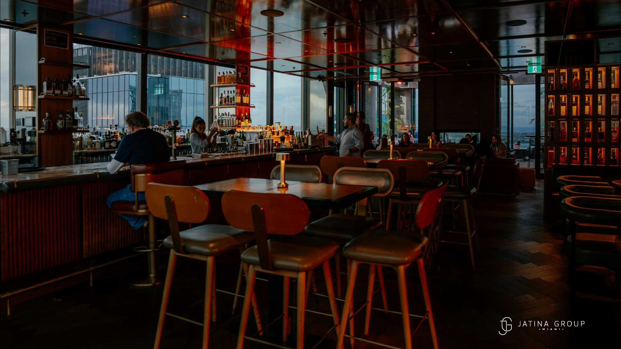 New Restaurant Miami Rooftop Skyline View South Beach