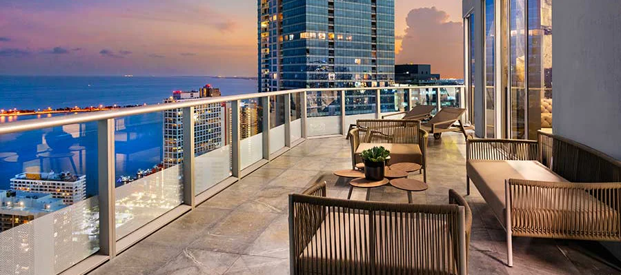 Infinity Penthouse luxury rental in Brickell