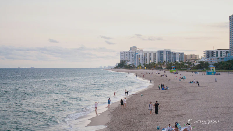 Family Beach Day Miami