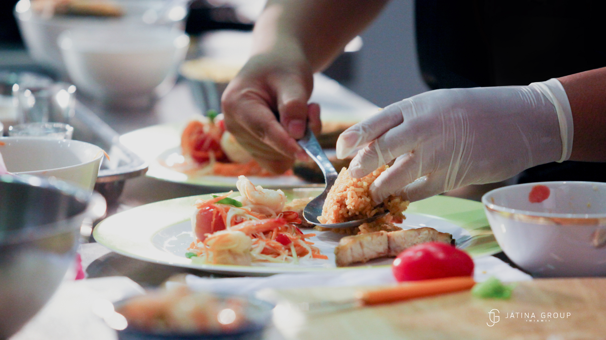 Private Chef Miami Villa Dining