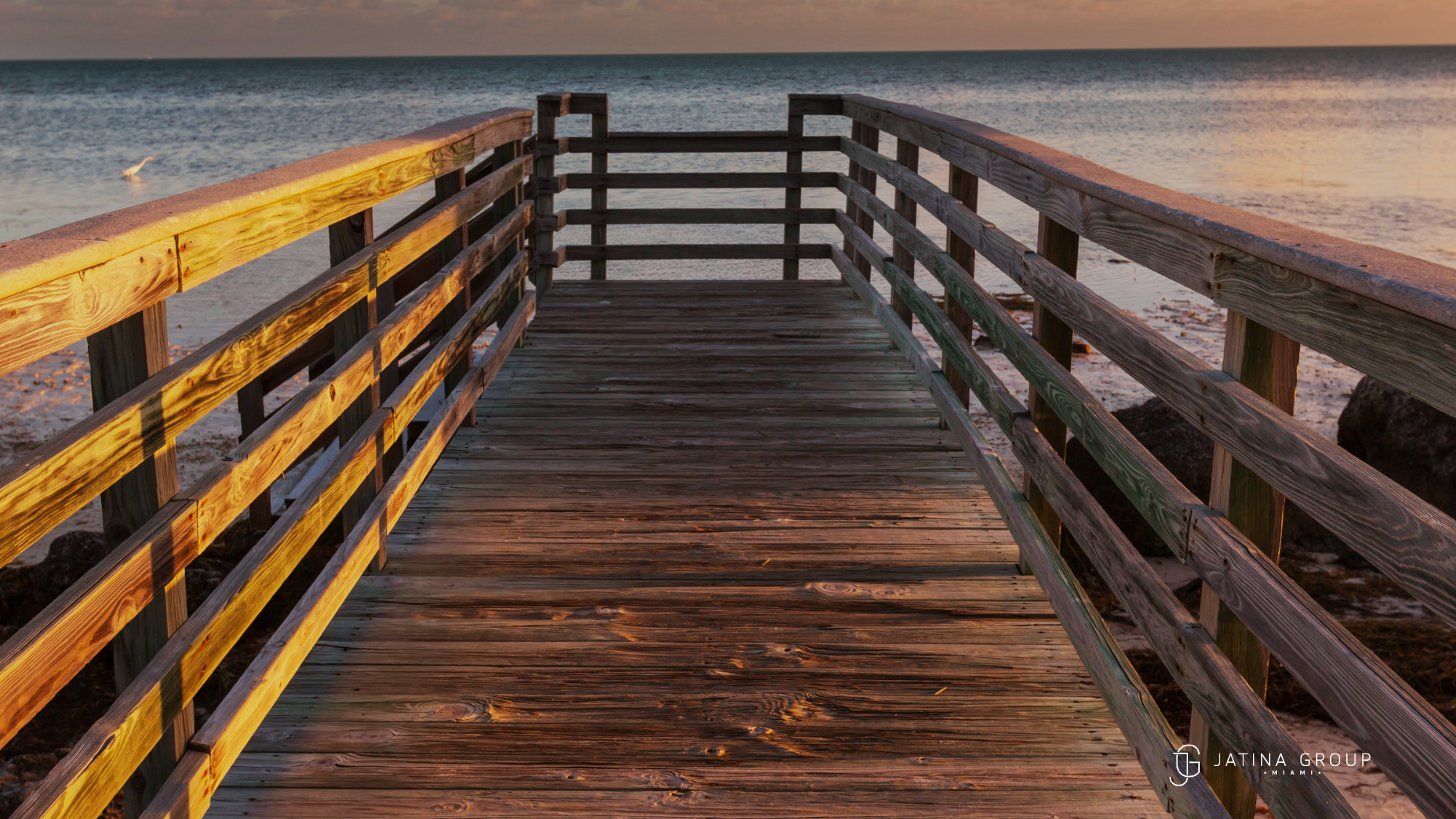 South Beach Boardwalk Mid Beach Sunrise Quiet Path