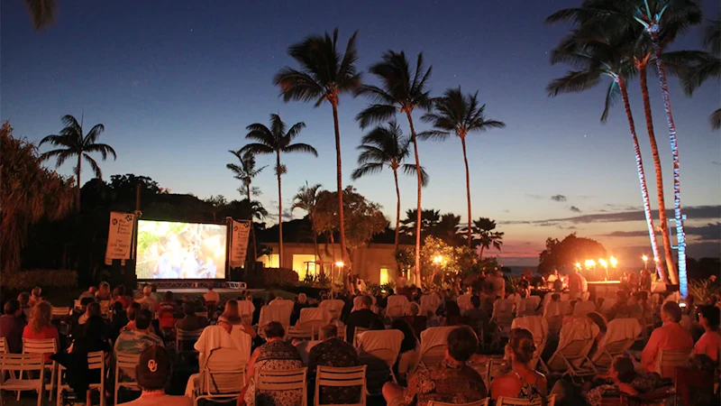Key West Festival Beach Cinema