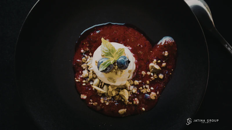 Gourmet Chef Dessert Miami Villa