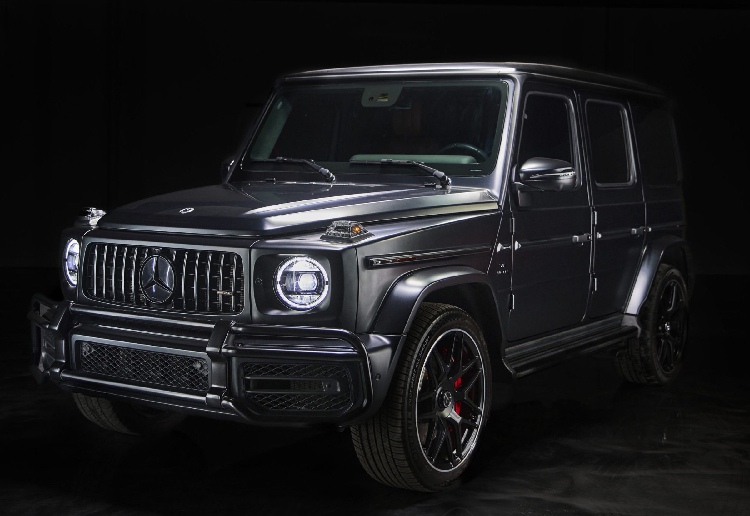 Matte Black Mercedes-Benz G63 rental in Miami