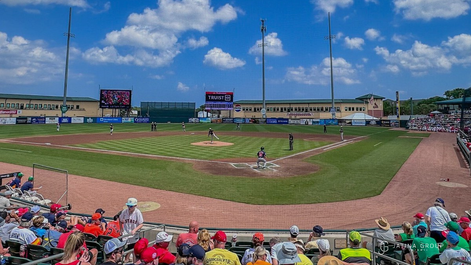 Roger Dean Stadium Jupiter Palm Trees