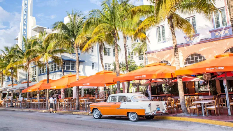 Miami Art Deco Weekend Vintage Cars