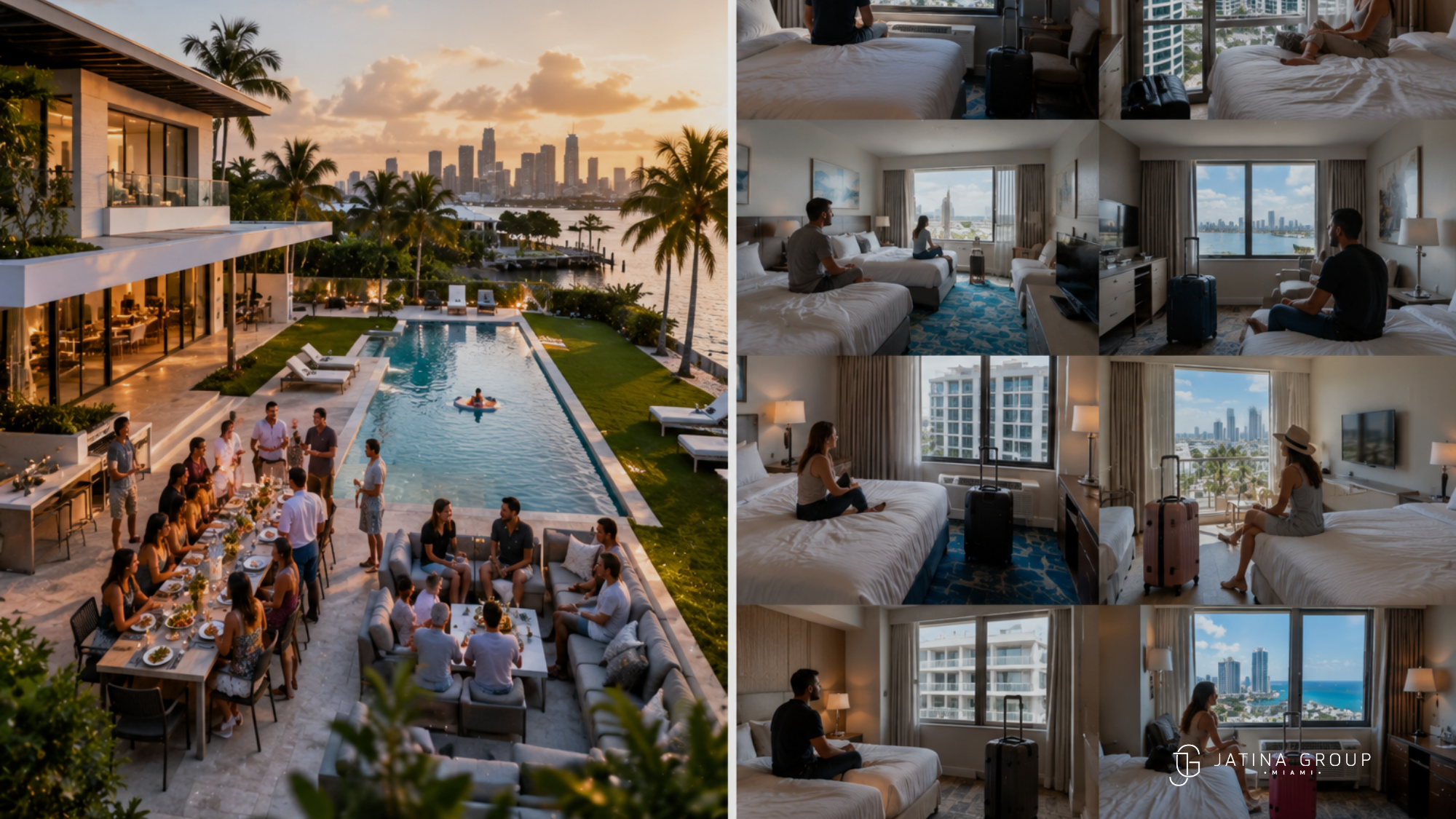 One Villa Vs Scattered Hotel Rooms