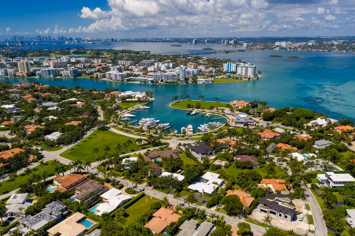Miami Villa Neighborhoods Map
