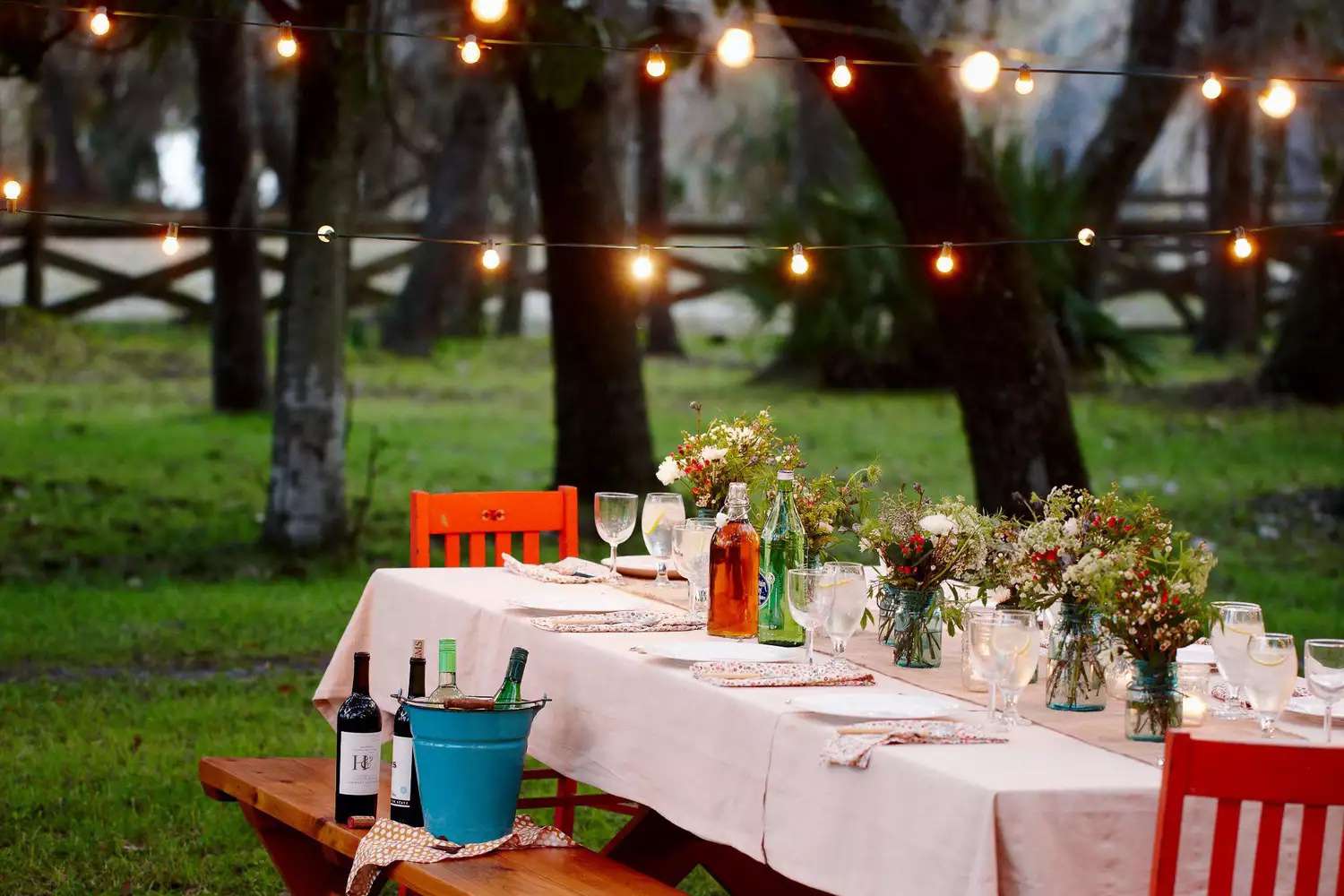 Outdoor Thanksgiving Dining Miami Villa