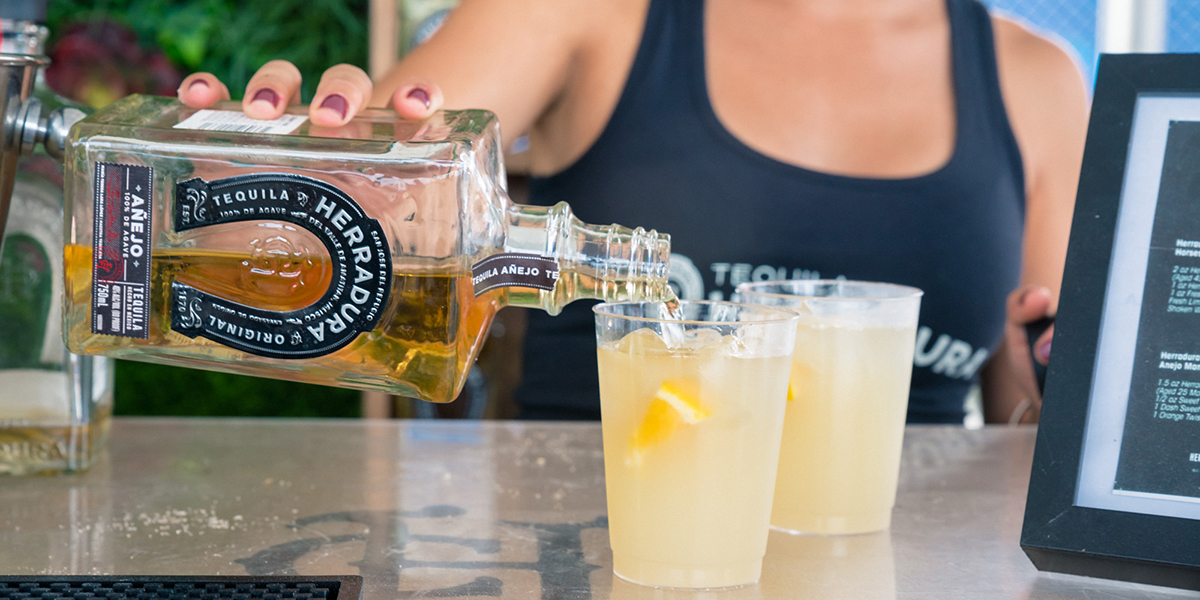 Tropical Cocktails South Beach