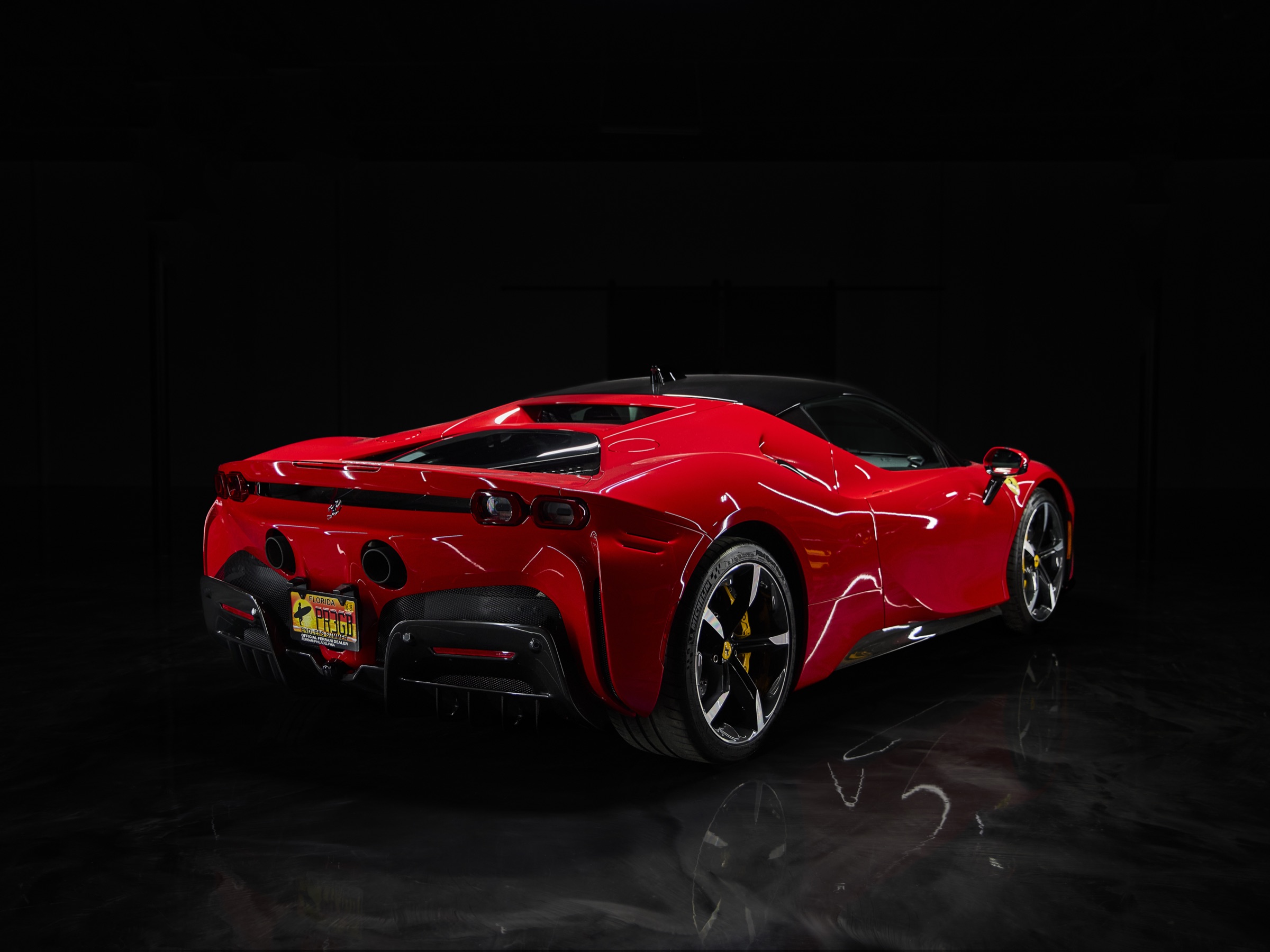 Miami Ferrari SF90 Stradale rental image #4