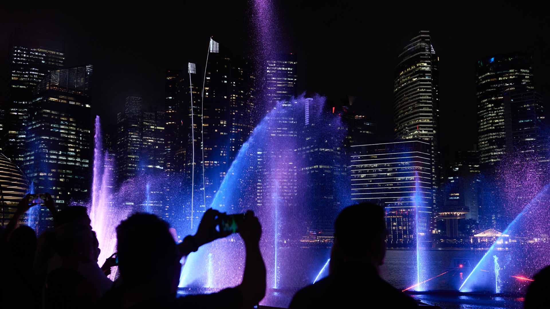 Bayfront Laser Show Yacht