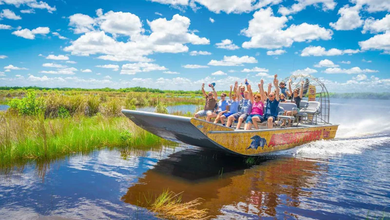 Everglades Airboat Tour August