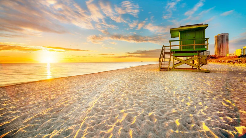 South Beach Morning Sunrise