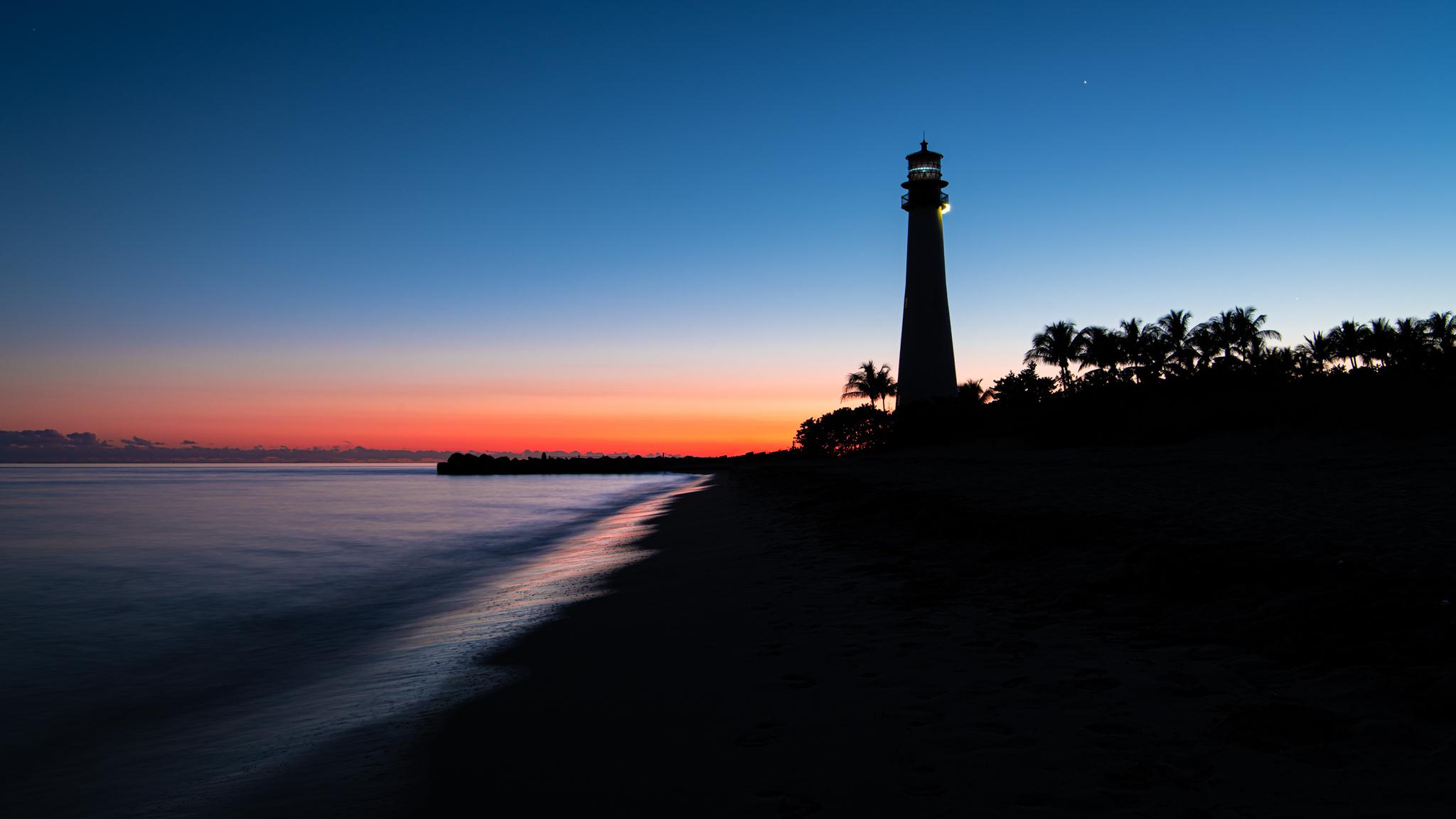 Miami Surfside Beach Yoga Sunset