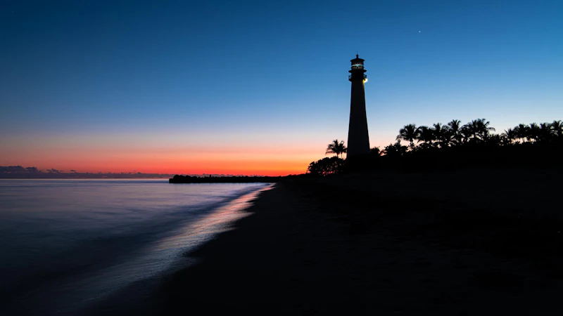 Miami Surfside Beach Yoga Sunset