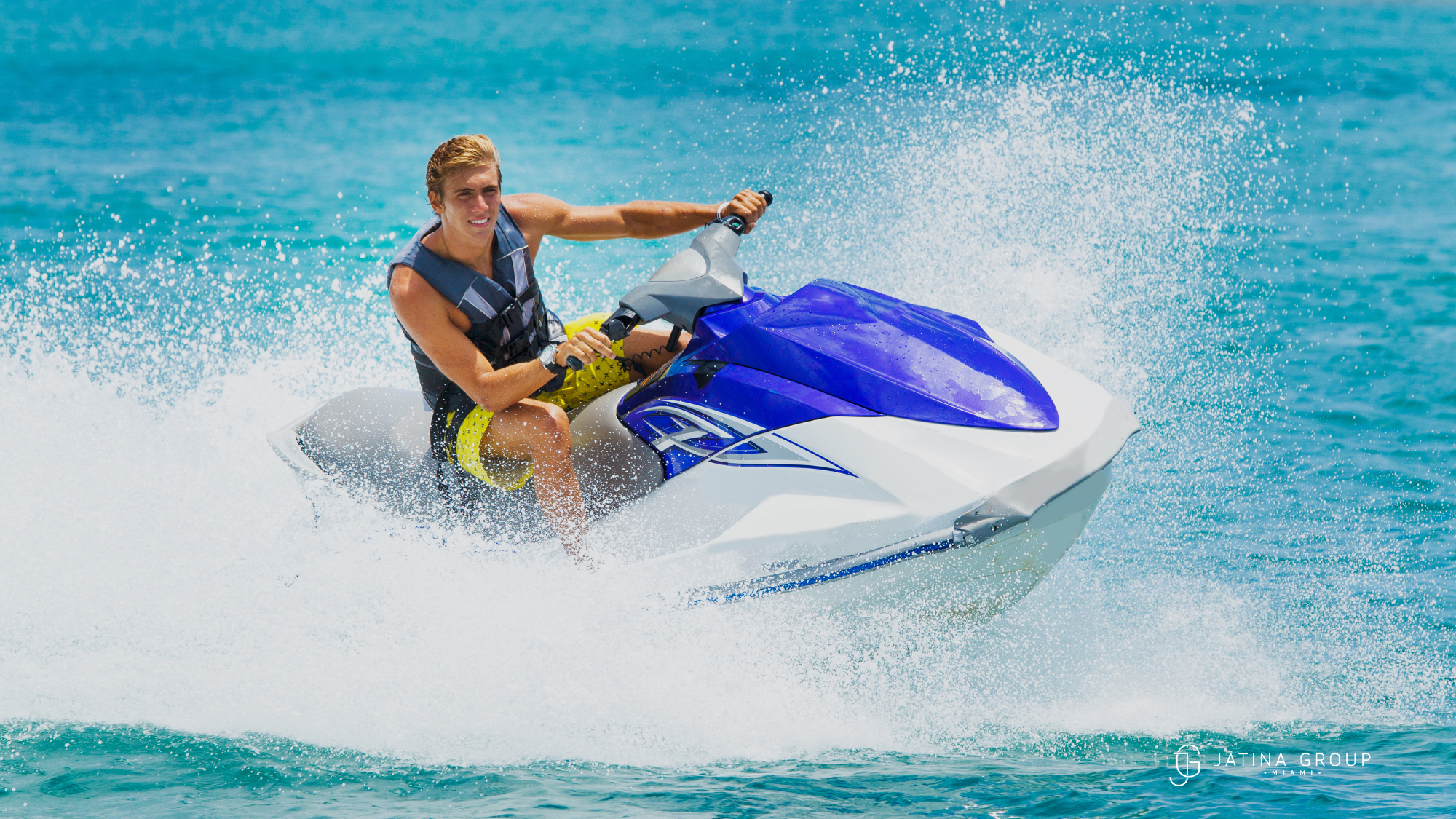Summer Yacht Miami Water Toys Jet Ski Biscayne
