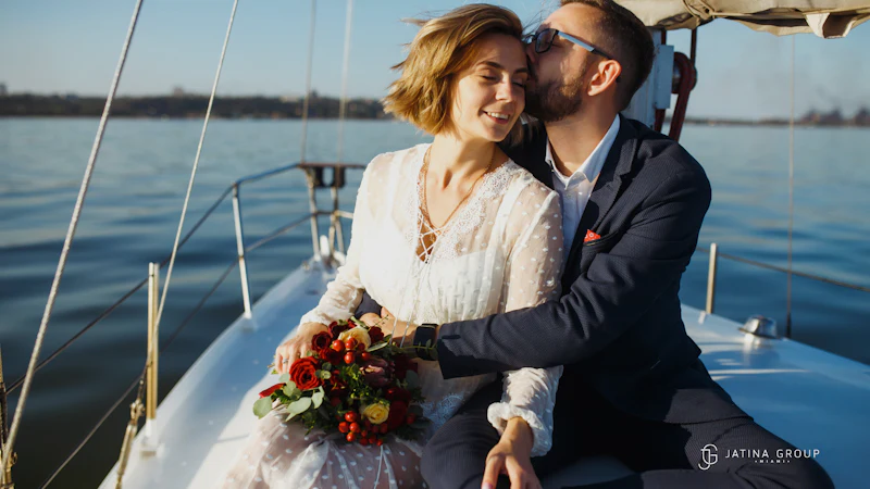Sunset Proposal Private Yacht