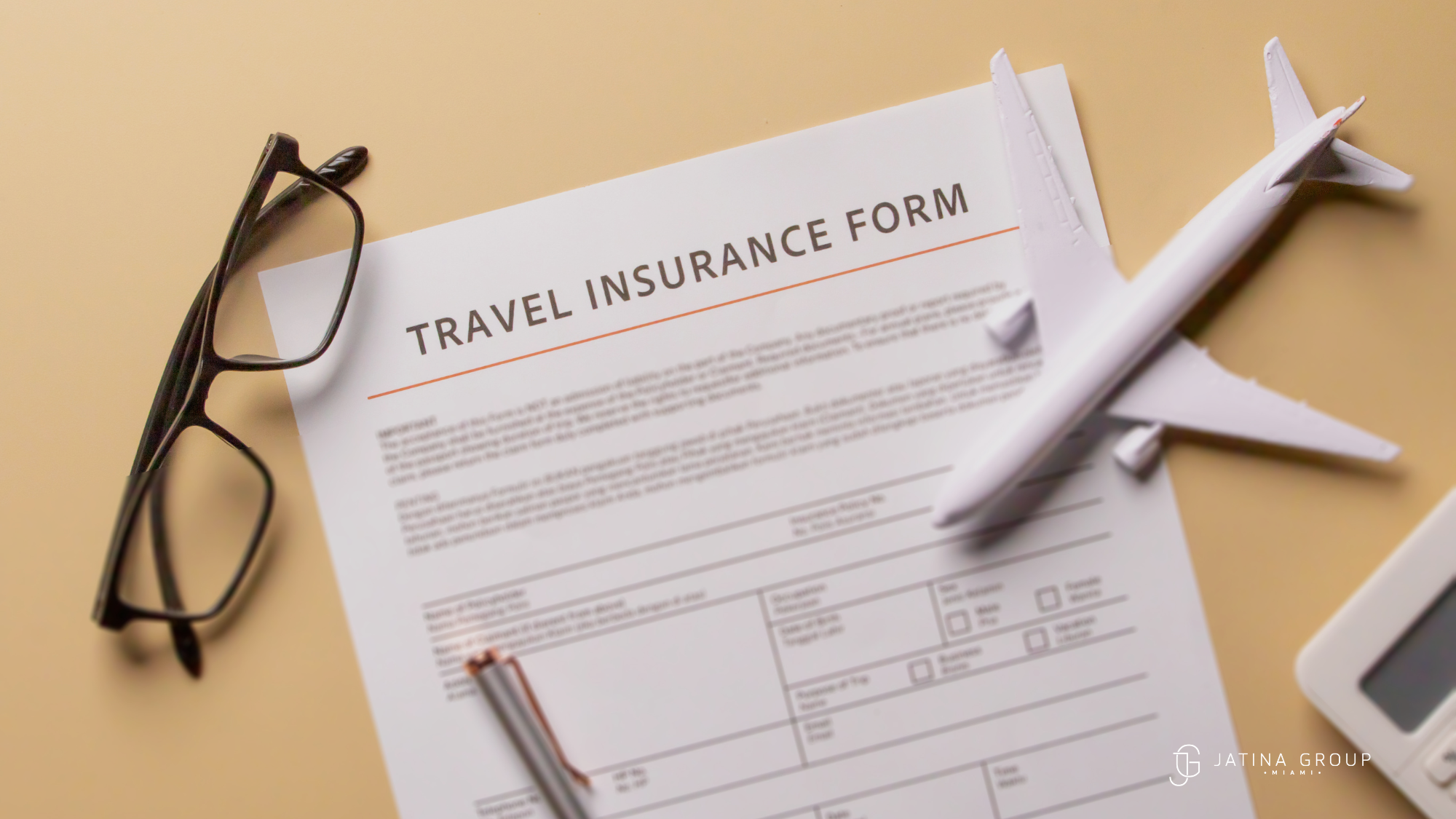 Villa Travel Insurance Papers Miami