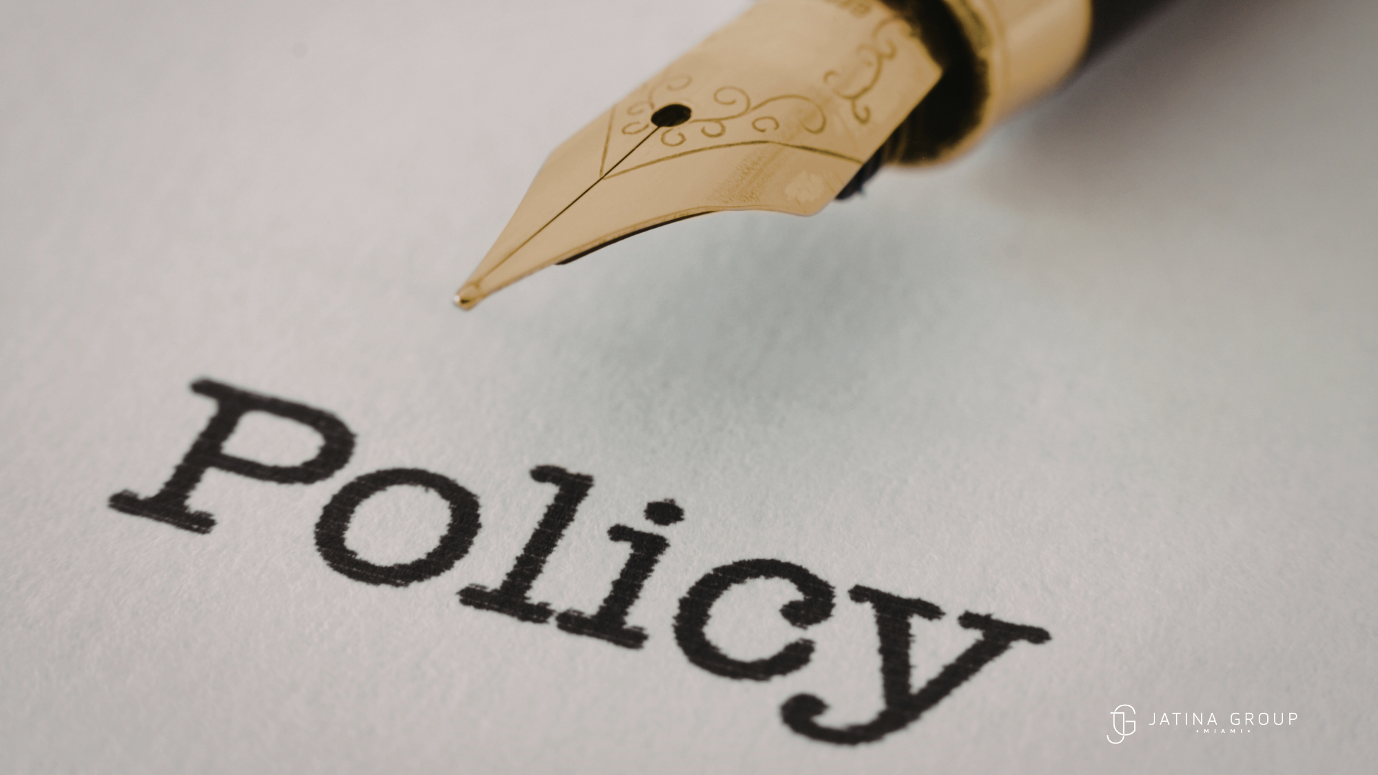 Miami Villa Policies