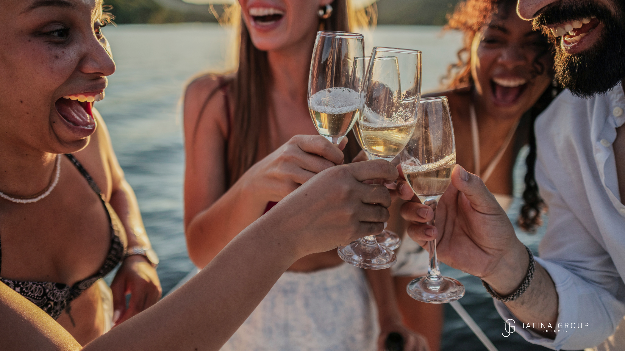 50th Birthday Yacht Sunset Champagne Miami