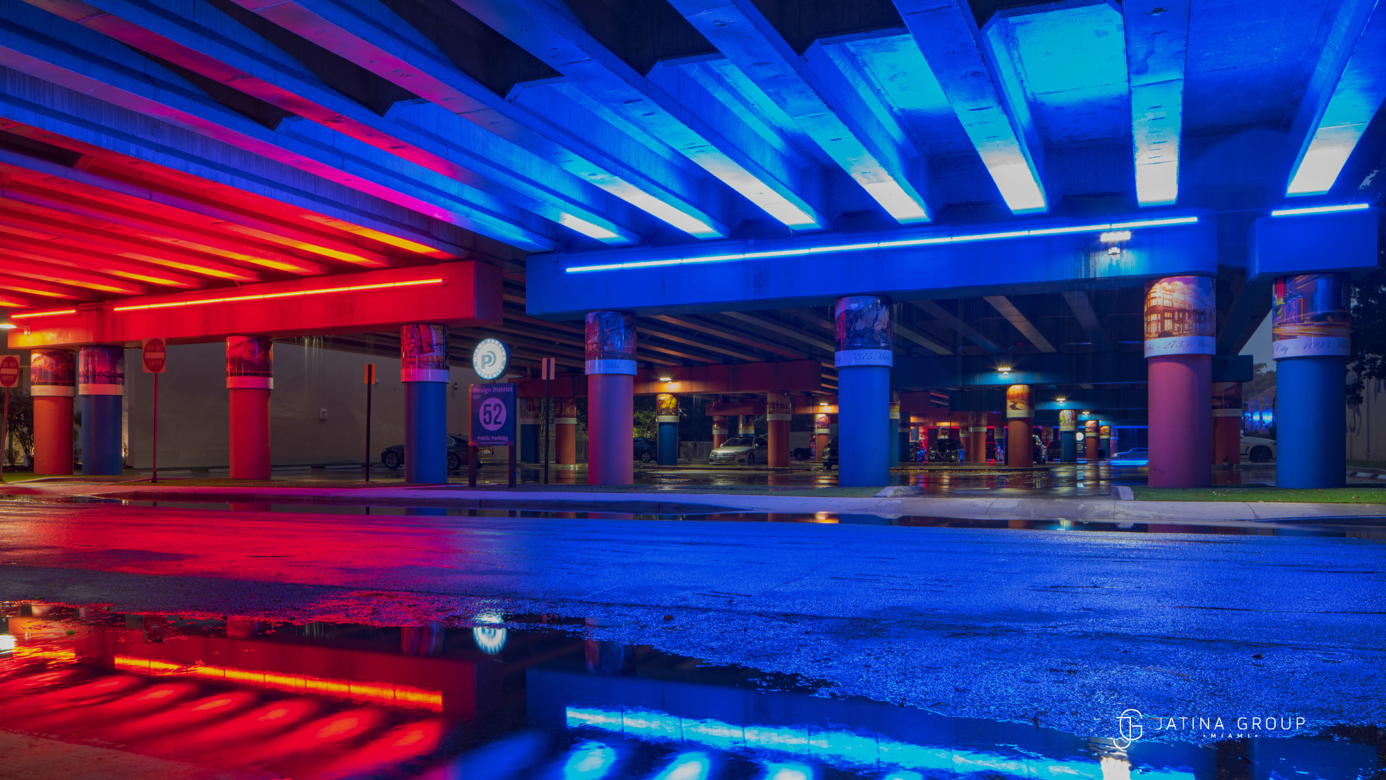 Outdoor Markets Miami Wynwood Night Market Neon Lights